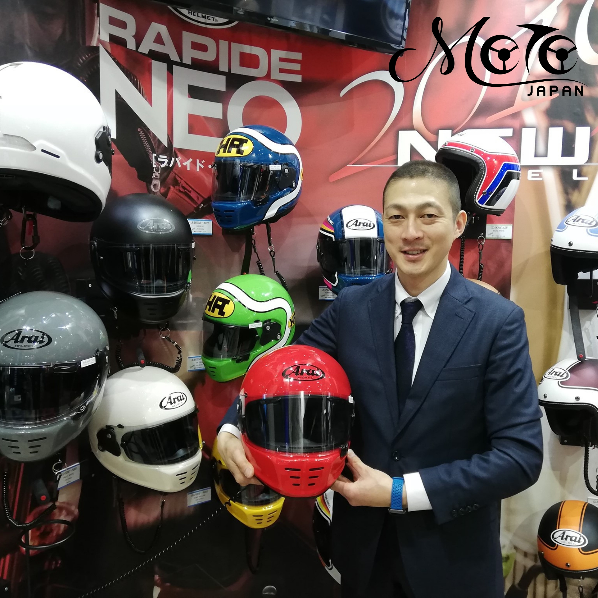 Arai Helmets explained by Arai Akihito
